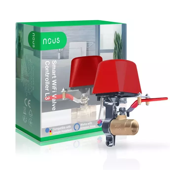 Nous L3 Wifi Smart Valve Controller Csap elzáró