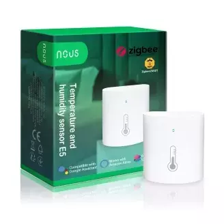 Nous E5 ZigBee Smart Temperature and Humidity sensor Hőmérséklet és páratartalom érzékelő