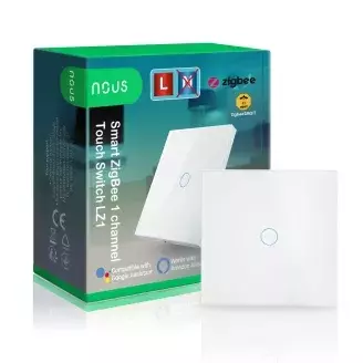 Nous LZ1 Smart ZigBee Touch okos fali süllyesztett okos érintő kapcsoló