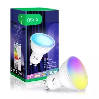 Nous P8 smart WiFi-s okos RGB GU10 spot izzó