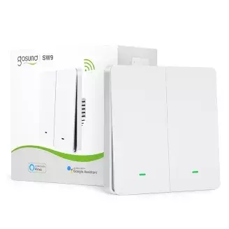 Gosund SW9 smart WiFi-s okos  kétpólusú fali kapcsoló 16A